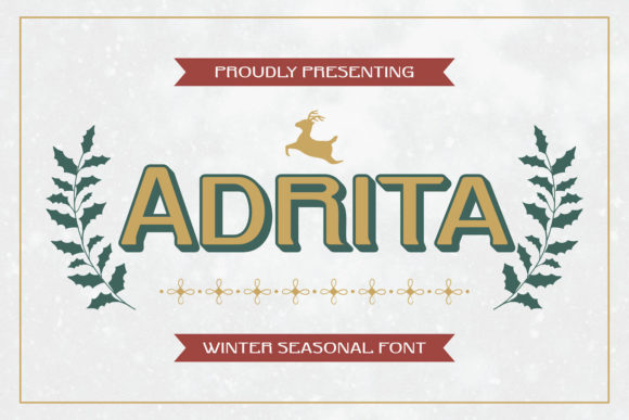 Adrita Font for Bold Branding and Campaign Headlines
