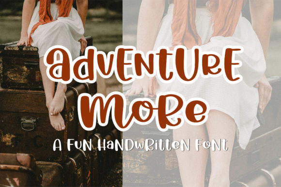 Adventure More Font: A Creative Typeface for Crafters and Makers