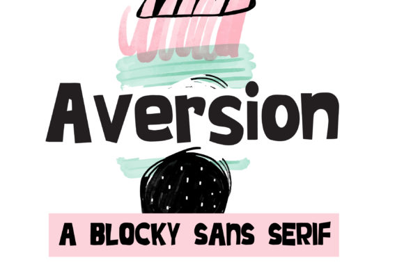 Aversion Font Review: A Display Typeface for Creative Projects