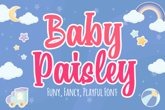 Baby Paisley Typeface Review: A Playful Display Font for Editorial Design