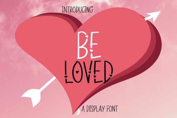 Be Loved Font for Editorial Design