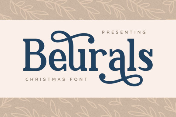 Beurals Font: A Vintage Styled Display Typeface for Creative Projects