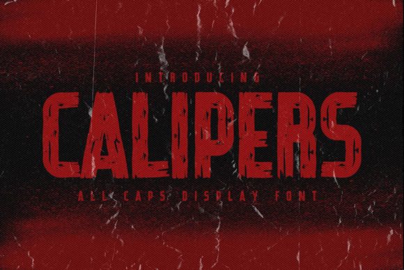 Calipers Font for Bold Web Typography