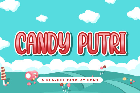 Candy Putri Font: A Playful Display Typeface for Creative Branding