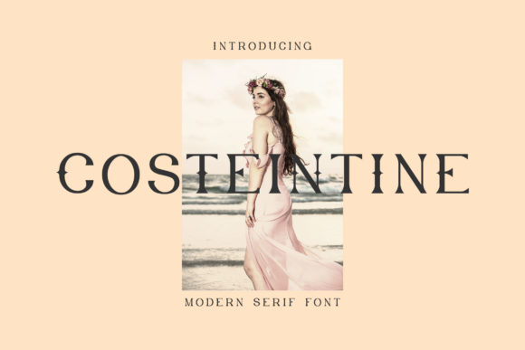 Costeintine - Modern Serif: A Premium Display Font for Bold Branding