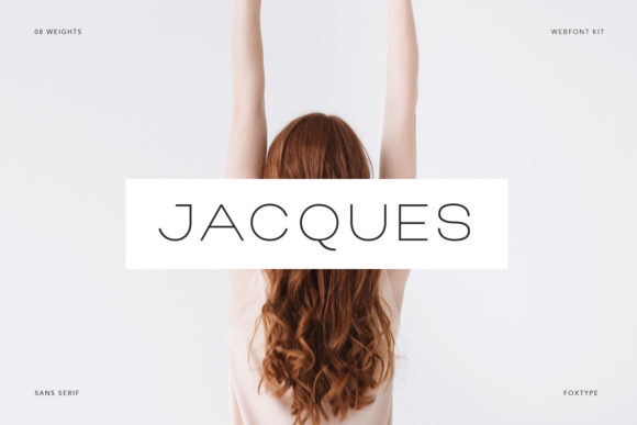 Jacques Display Font for Branding and Business Design