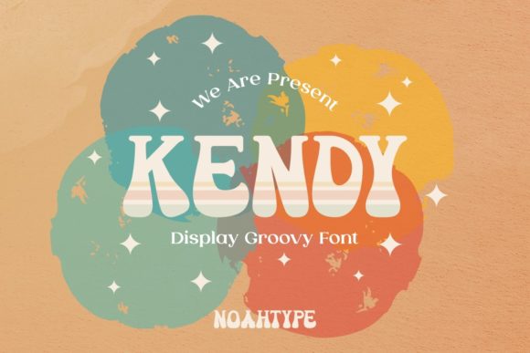 Kendy Display Font for Editorial Design
