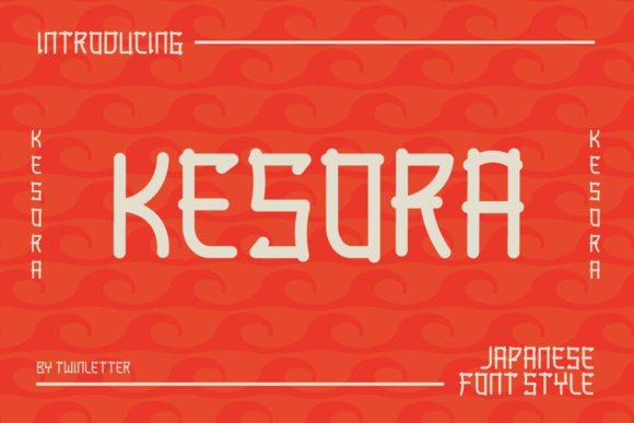 Kesora Font: A Quirky Display Typeface for Editorial Design