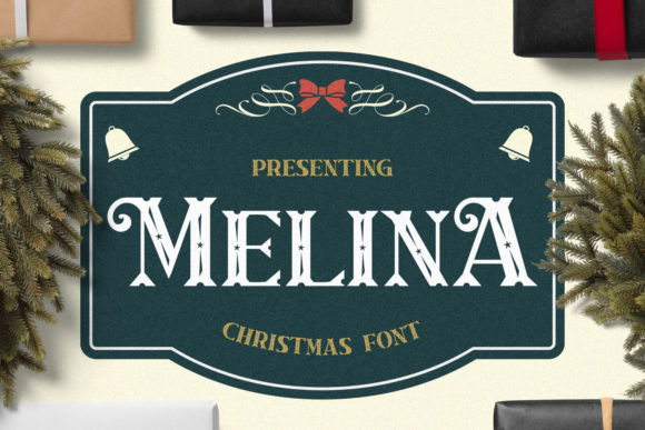Melina Display Font for Creative Branding Projects