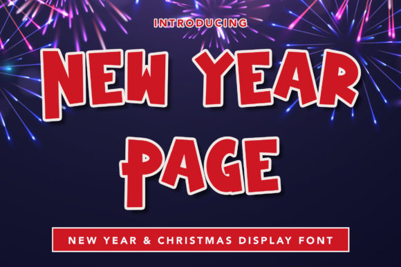 New Year Page: A Handwritten Display Font for Stronger Campaigns