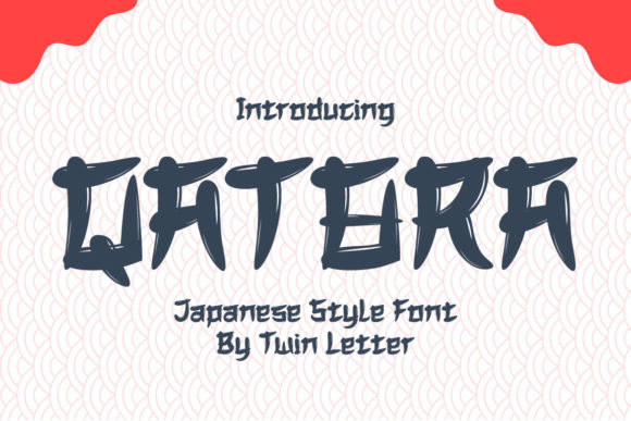 Qatara Font: A Display Typeface for Makers and Creators