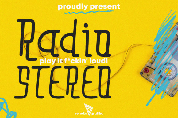 Radio Stereo Font: A Modern Typeface for Bold Digital Campaigns