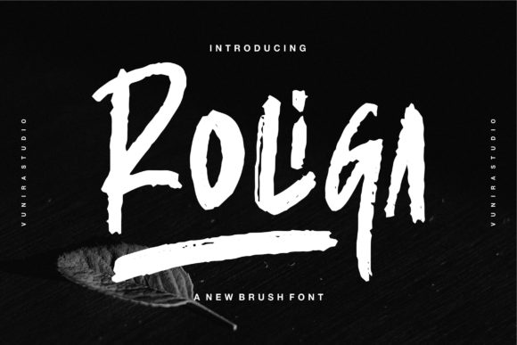 Roliga Display Font for Bold Digital Typography