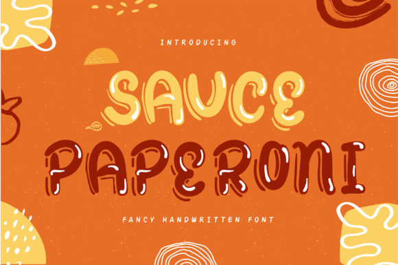 Sauce Paperoni Font Adds Flavor to Creative Branding Projects