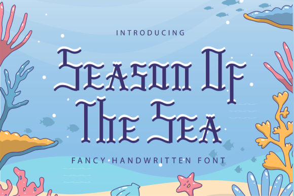 Season of the Sea Font Review: A Quirky Display Typeface for Creative Projects