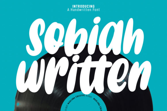 Sobiah: A Joyful and Romantic Display Font for Editorial Design
