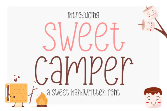 Sweet Camper Font for Stylish Handmade Creations