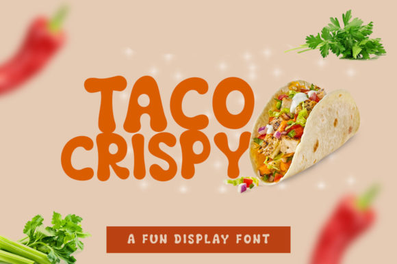 Taco Crispy Font for Eye-Catching Web Design