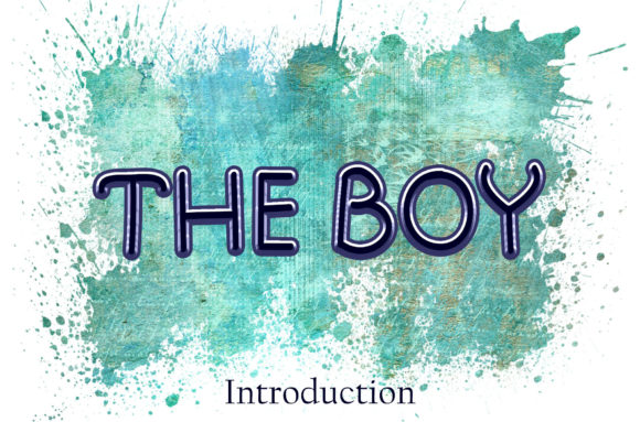 The Boy Font: A Playful Display Typeface for Digital Creatives